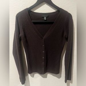 Laundry by Shelli segal SZ:M 100% cashmere cardigan 🤎